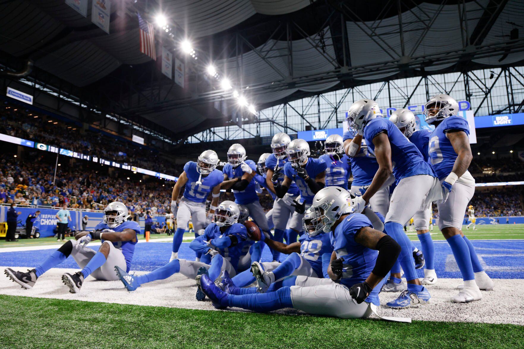 Packers Lions Football
